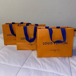 1 Authentic Louis Vuitton Small Gift Bag